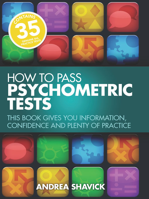 Title details for How to Pass Psychometric Tests by Andrea Shavick - Available